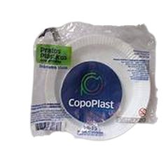 PRATO PLASTICO 15CM FUNDO COPOPLAST 10X1