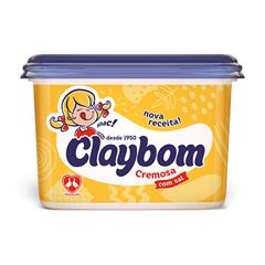 MARGARINA CLAYBOM TRADICIONAL 500G COM SAL
