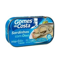 SARDINHA GOMES COSTA OLEO 125G ABRE FACIL