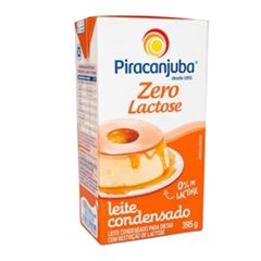LEITE CONDENSADO PIRACANJUBA ZERO LACTOSE 395G TP 