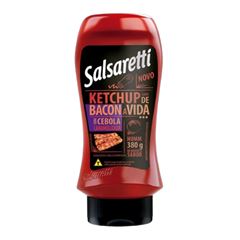 KETCHUP SALSARETTI 380G BACON E CEBOLA
