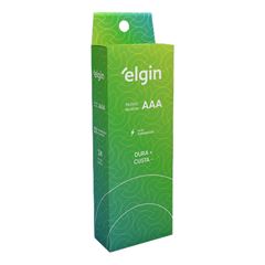 PILHA ELGIN ALCALINA PALITO 24X1 AAA