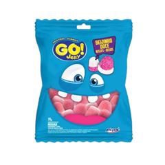 BALA GO JELLY 70G BEIJO DOCE MORANGO