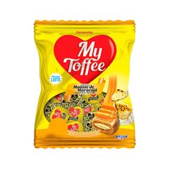 BALA MY TOFFEE 500G MOUSSE MARACUJA