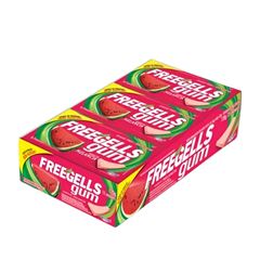 CHICLETE FREEGELLS GUM 15X5 MELANCIA