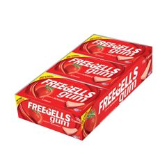 CHICLETE FREEGELLS GUM 15X5 MORANGO