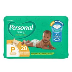FRALDA PERSONAL JUMBO P 28UN