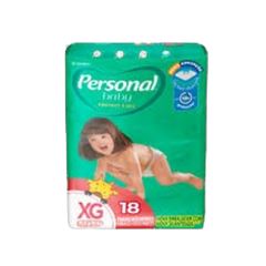 FRALDA PERSONAL JUMBO XG 18UN