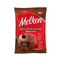CACAU PO ALCALINO 100% MELKEN 500G HARALD