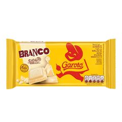 CHOC BARRA GAROTO CHOC BCO 16X80G