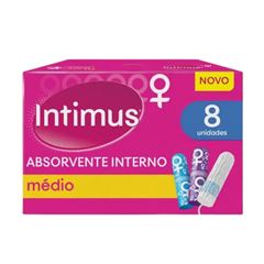 ABSORVENTE INTIMUS INTERNO MEDIO 8X1