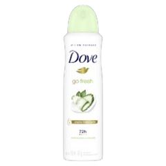DES DOVE AER 150ML FEM GO FRESH PEPINO