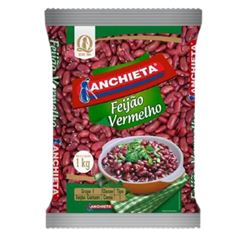 FEIJAO ANCHIETA 1KG VERMELHO