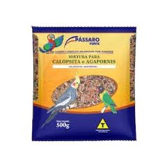 MISTURA CALOPSITA AGAPORNI 500G ANCHIETA