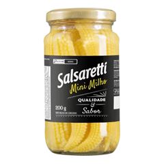 CONS  SALSARETTI MINI 200G MILHO VD