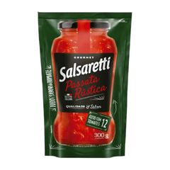 PASSATA RUSTICA 300G SACHE SALSARETTI