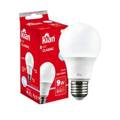 LAMP KIAN LED BULBO 9W 6,5K BIV E27