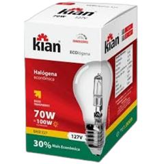 LÂMPADA KIAN INC ECOLOGENA A55 70W 127V