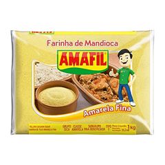 FARINHA MAND AMAFIL 1KG AMARELA FINA