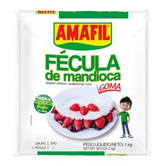 FECULA DE MANDIOCA AMAFIL1KG