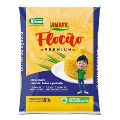 FLOCAO MILHO PREMIUN AMAFIL500G LV TRANS
