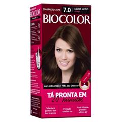 TINTURA CREME BIOCOLOR 7.0 LOURO MEDIO MNINI KIT