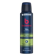 DESODORANTE BOZZANO AEROSOL 150ML ANTIBAC+ FRESH