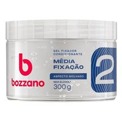 GEL FIXADOR BOZZANO F2 MEDIA FIXACAO 300G