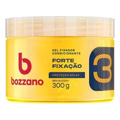 GEL FIXADOR BOZZANO F3 FORTE FIXACAO 300G
