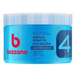 GEL FIXADOR BOZZANO F4 MEGA FORTE FIXACAO 300G