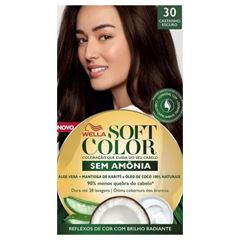 TINTURA CREME SOFT COLOR 30 CASTANHO ESCURO