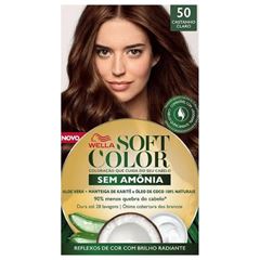 TINTURA CREME SOFT COLOR 50 CASTANHO CLARO