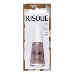 ESMT RISQUE BLISTER GLITTER GRA ROSE 8ML