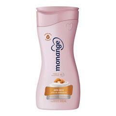 CREME HIDRATANTE MONANGE 200ML LEITE AMENDOAS