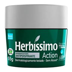 DESODORANTE HERBISSIMO CREME 55G ACTION
