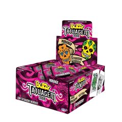 CHICLETE BUZZY TATOO TRIBAL MORANGO 90X1