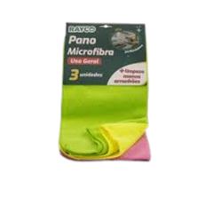 PANO MICROFIBRA MULTIUSO 35X35 C/3 RAYCO