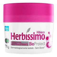 DESODORANTE HERBISSIMO CREME 55G BIO PROTETOR HIBISCO