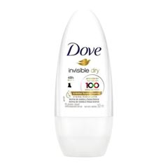 DESODORANTE DOVE ROL 50ML INVISIBLE DRY