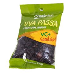 UVA PASSAS 100G SEM SEMENTE ODARA