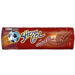 BISC RECH SHOW GOL 100G CHOCOLATE