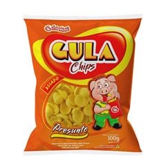 SALGADINHO GULA CHIPS 10X100G PRESUNTO