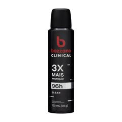 DESODORANTE BOZZANO AEROSOL 150ML CLINICAL CLEAN