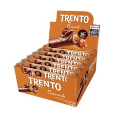 TRENTO RECHEADO CARAMELO 16X1