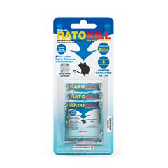 INSETICIDA RATOKILL GRÃOS ESPECIAIS 3X10G 12516