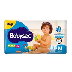 FRALDA BABYSEC ULTRA MEGA M 38UN