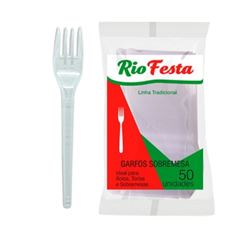 GARFO SOBREMESA 50X1 CRISTAL RIO FESTA