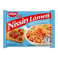 MACARRAO INSTANTANEO 85G NISSIN CARNE COM TOMATE