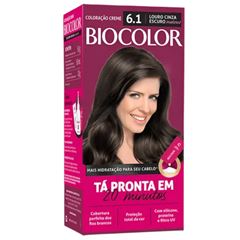 TINTURA CREME BIOCOLOR 6.1 LOURO CINZA MODERNO