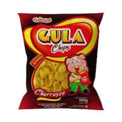 SALG GULA CHIPS 10X100G CHURRASCO